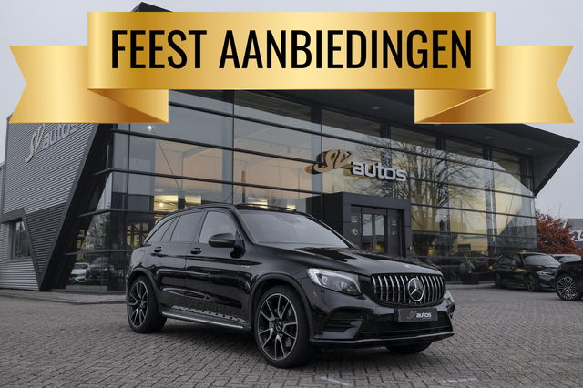 Mercedes-Benz GLC - GLC43 AMG 367pk 4MATIC Panoramadak Luchtvering Burmester Trekhaak Distronic 21" LMV Leder Command