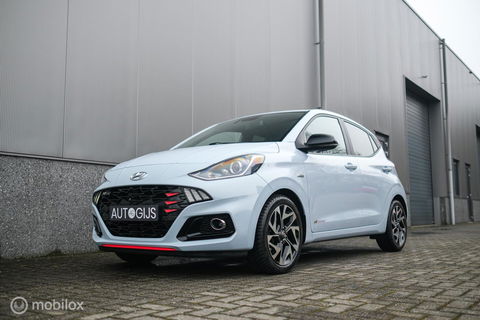 Hyundai i10 1.0 T-GDI N Line 5-zits 101 pk | Camera | CarPlay | Stoel + stuurwiel verwarming | LED | NL auto NAP | incl jaar garantie |