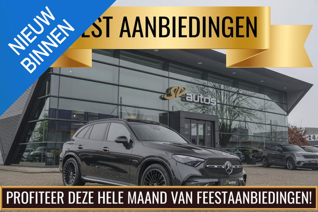 Mercedes-Benz GLC - GLC400e 381pk AMG Panoramadak *BTW* Luchtvering 4-wielbesturing Burmester3d Stoelkoeling Night pakket 20" LMV BOMVOL!!!
