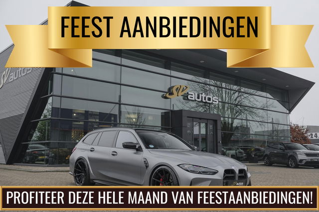 BMW M3 - Touring Competition 510pk xDrive Widescreen Frozen grey *BTW* Head-up Adaptive cruise CSL grille 21" LMV