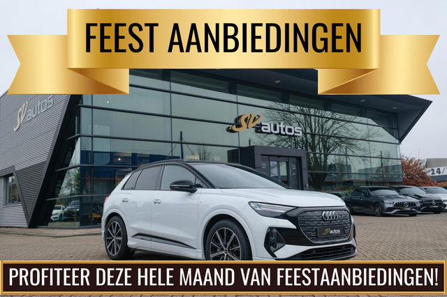 Audi Q4 e-tron - 40 204pk Competition S-line 77 kWh Sonos audio Head-up *Marge* Trekhaak elektrisch Camera Adaptive cruise NLauto