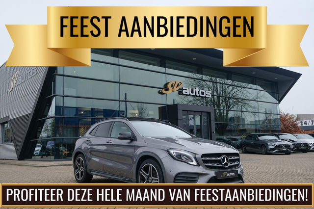 Mercedes-Benz GLA - GLA180 AMG 122pk Panoramadak Night pakket Climate control Cruise control Trekhaak 19" LMV