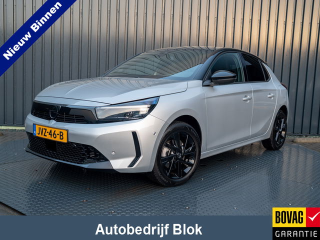 Opel Corsa - 1.2 Turbo Hybrid GS | Keyless | Navi | Stoel & Stuur Verw. | Prijs Rijklaar!!