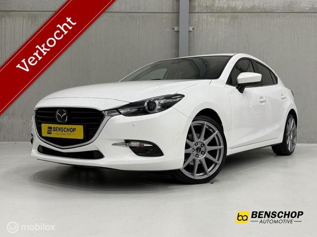 Mazda 3 - 2.0 SkyActiv-G 120 GT-M Navi HUD Bose Leer Cruise LED