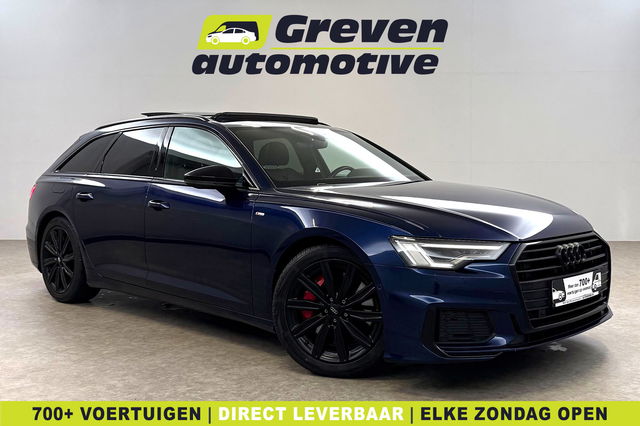 Audi A6 - C8 Avant 55 TFSI e Quattro S-line | Navarra Blue | b&o | Pano | Virtual | Camera | Carplay | Trekh. | Stoelverw.