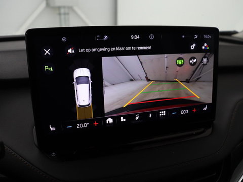 Škoda Enyaq iV 80 | Leder | Stoelverwarming | Trekhaak | Adaptive cruise | Warmtepomp | Matrix LED | Carplay | 21'' | Achterbankverwarming | Navigatie | Sport Plus Pakket | Sfeerverlichting