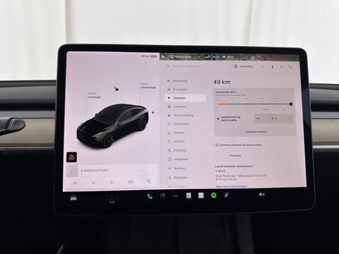 Tesla Model Y Long Range AWD 75 kWh Black-Line [ 3-Fase-11kW ] {SOH-82%} (INCL-BTW) Aut. *PANO | AUTO-PILOT | LEATHER | NAVI-FULLMAP | MATRIX-LED | KEYLESS | CAMERA | DAB+ | HEATED-COMFORTSEATS | PRIVACYGLASS | TOPVIEW | TOWBAR |  20''ALU*