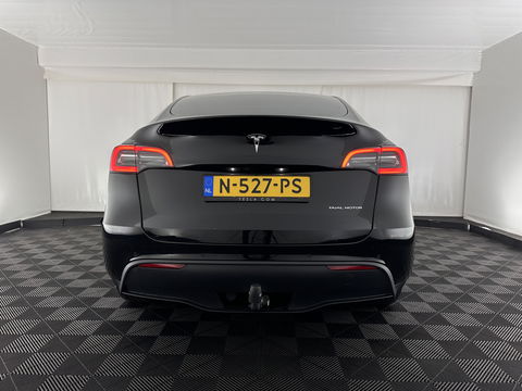 Tesla Model Y Long Range AWD 75 kWh Black-Line [ 3-Fase-11kW ] {SOH-82%} (INCL-BTW) Aut. *PANO | AUTO-PILOT | LEATHER | NAVI-FULLMAP | MATRIX-LED | KEYLESS | CAMERA | DAB+ | HEATED-COMFORTSEATS | PRIVACYGLASS | TOPVIEW | TOWBAR |  20''ALU*