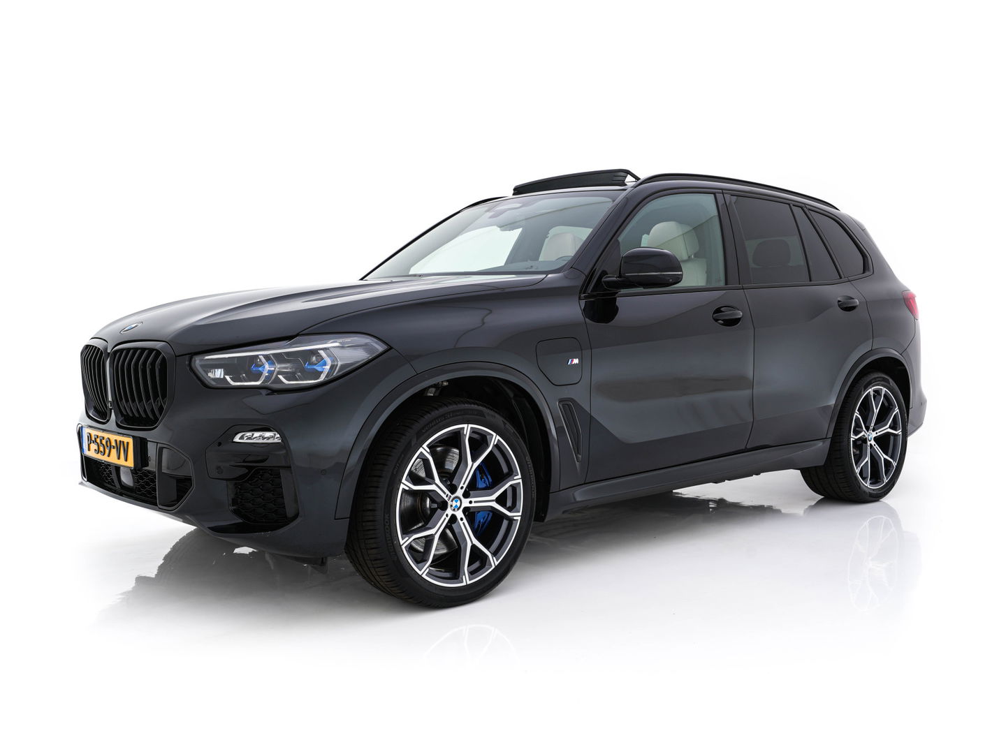 BMW X5 xDrive45e M-Sportpack High Executive (INCL-BTW) Aut. *PANO | LEATHER | HEAD-UP | LASER-LED | SOFTCLOSE | ADAPTIVE-CRUISE | HIFI-SOUND | BLINDSPOT | MEMORY-PACK | TOPVIEW | DIGI-COCKPIT | NAVI-FULLMAP | PRIVACY-GLASS | ...