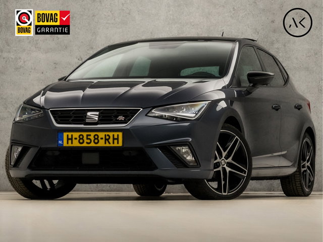SEAT Ibiza - 1.0 TSI FR Intense Sport (SCHUIFDAK, VIRTUAL COCKPIT, APPLE CARPLAY, KEYLESS, CAMERA, LEDER/ALCANTARA, ADAPTIVE CRUISE, SFEERVERLICHTING, ZWART HEMEL, MODE KNOP, LED KOPLAMPEN, NIEUWSTAAT)