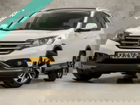 Honda CR-V - 2.0 AWD Executive Sport 155Pk Automaat (PANORAMADAK, NAVIGATIE, CLIMATE, CAMERA, LEDER, ELEK SPORTSTOELEN, STOELVERWARMING, GETINT GLAS, TREKHAAK, XENON, NIEUWSTAAT)