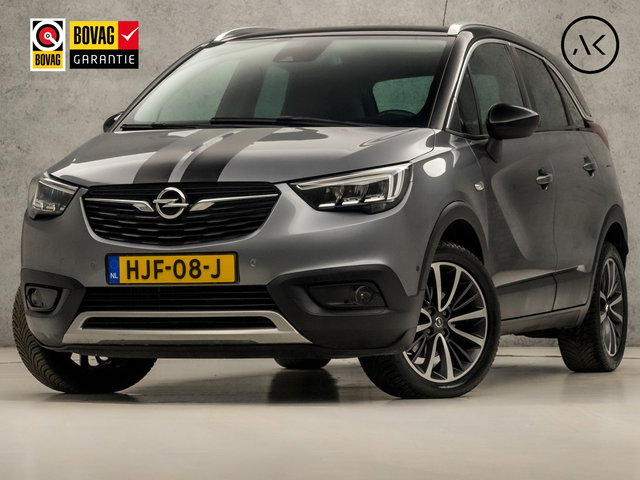 Opel Crossland X - 1.2 Turbo Innovation Automaat (APPLE CARPLAY, GROOT NAVI, STUUR/STOELVERWARMING, LEDER, SPORTSTOELEN, GETINT GLAS, PARKEERSENSOREN, LANE ASSIST, NIEUWSTAAT)