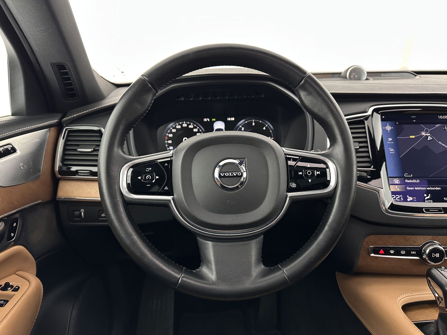 Volvo XC90 2.0 D4 Inscription AWD [7-Pers ] (INCL-BTW) Aut.*PANO | LEATHER | FULL-LED | MEMORY-PACK | DIGI-COCKPIT | BOWERS&WILKINS | CAMERA | HEATED-COMFORTSEATS | LANE-ASSIST | CARPLAY | ECC | HEAD-UP | PDC | CRUISE | TOWBAR | 20"ALU