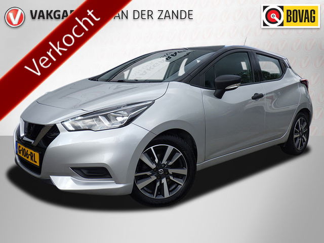 Nissan Micra - 1.0 IG-T Visia, Airco, 5 DRS, NL/NAP, Bluetooth!!