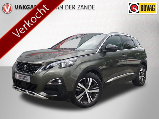 Peugeot 3008 - 1.2 AUT GT Line, Cruise, Camera, Navi, LED, Compleet!