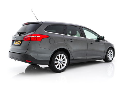 Ford FOCUS Wagon 1.5 TDCI Titanium Lease Edition (INCL-BTW) Aut. *NAVI-FULLMAP | HEATED-COMFORTSEATS | KEYLESS | PRIVACY-GLASS | ECC | SYNC-AUDIO | PDC | CRUISE | 16''ALU*
