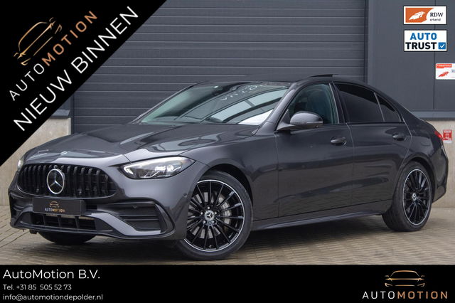 Mercedes-Benz C-Klasse - 300 e AMG Line PANO 360 CAMERA ADAPTIEF SFEER