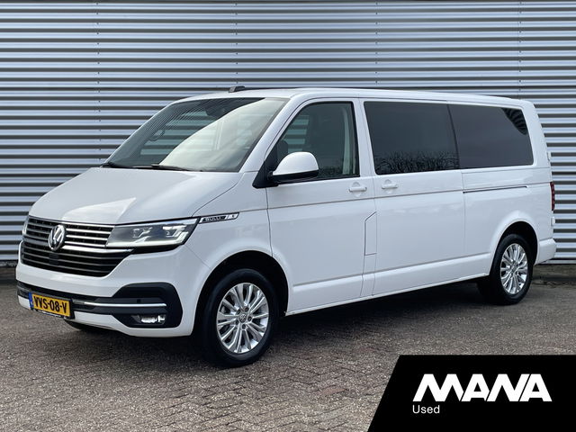 Volkswagen Transporter - 2.0TDI 150PK L2H1 DC Bulli Automaat Leer LED Navi Carplay Trekhaak