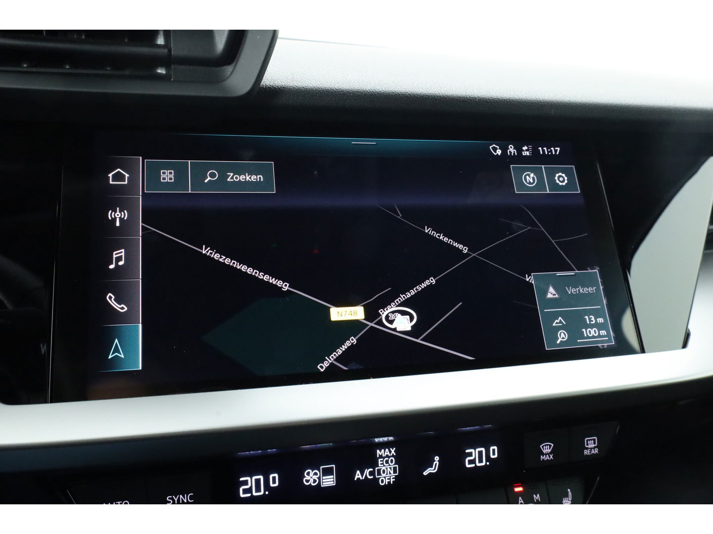 Audi A3 Sportback 35 TFSI S edition | Digi. Cockpit | Stoelverw. | Cruise ctrl | PDC | Nav + CarPlay | 18'' |