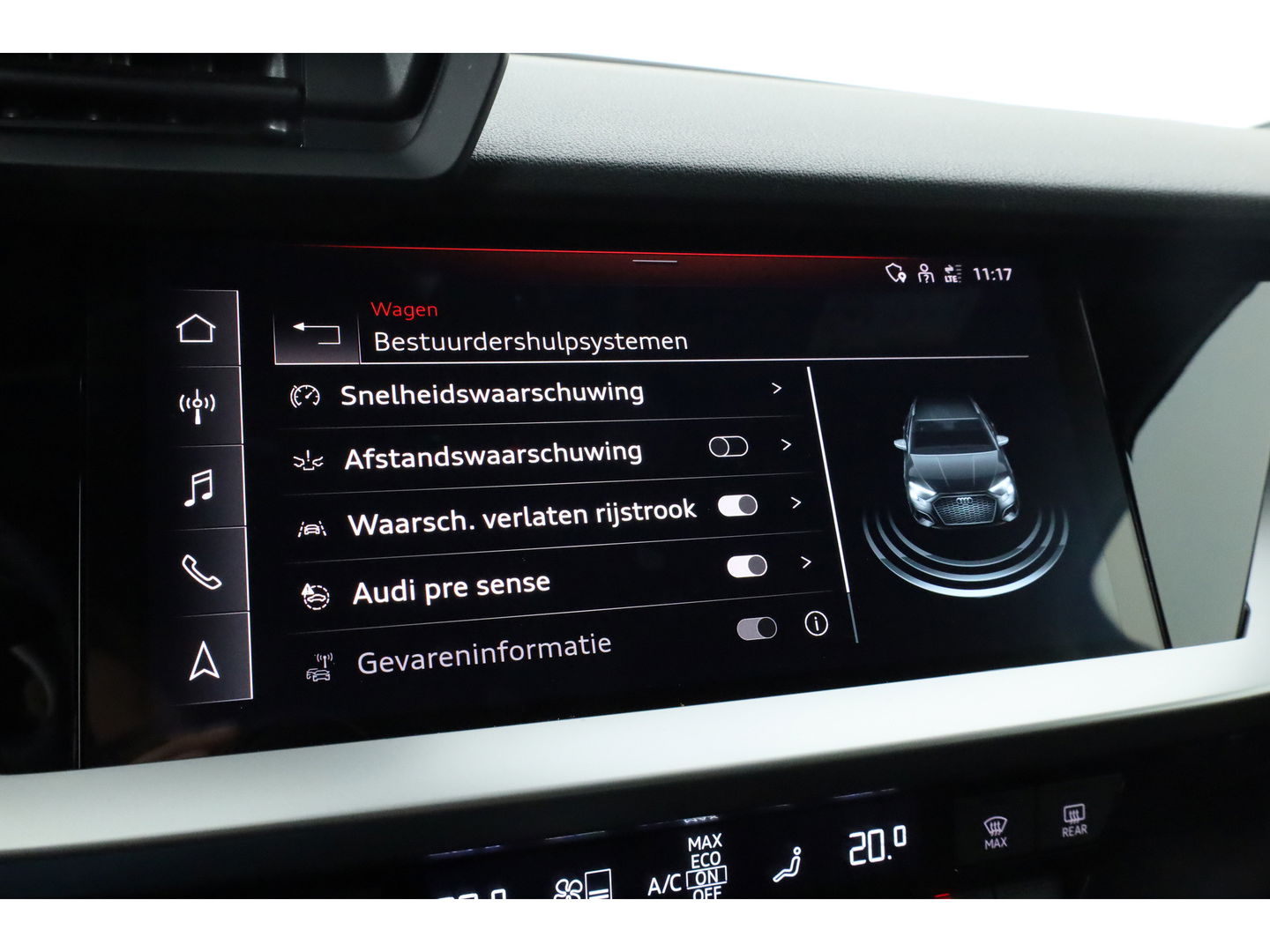 Audi A3 Sportback 35 TFSI S edition | Digi. Cockpit | Stoelverw. | Cruise ctrl | PDC | Nav + CarPlay | 18'' |