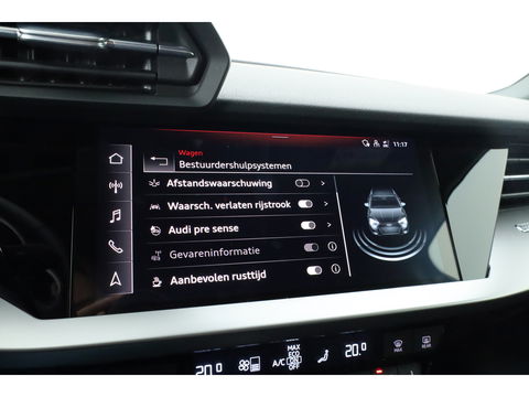 Audi A3 Sportback 35 TFSI S edition | Digi. Cockpit | Stoelverw. | Cruise ctrl | PDC | Nav + CarPlay | 18'' |
