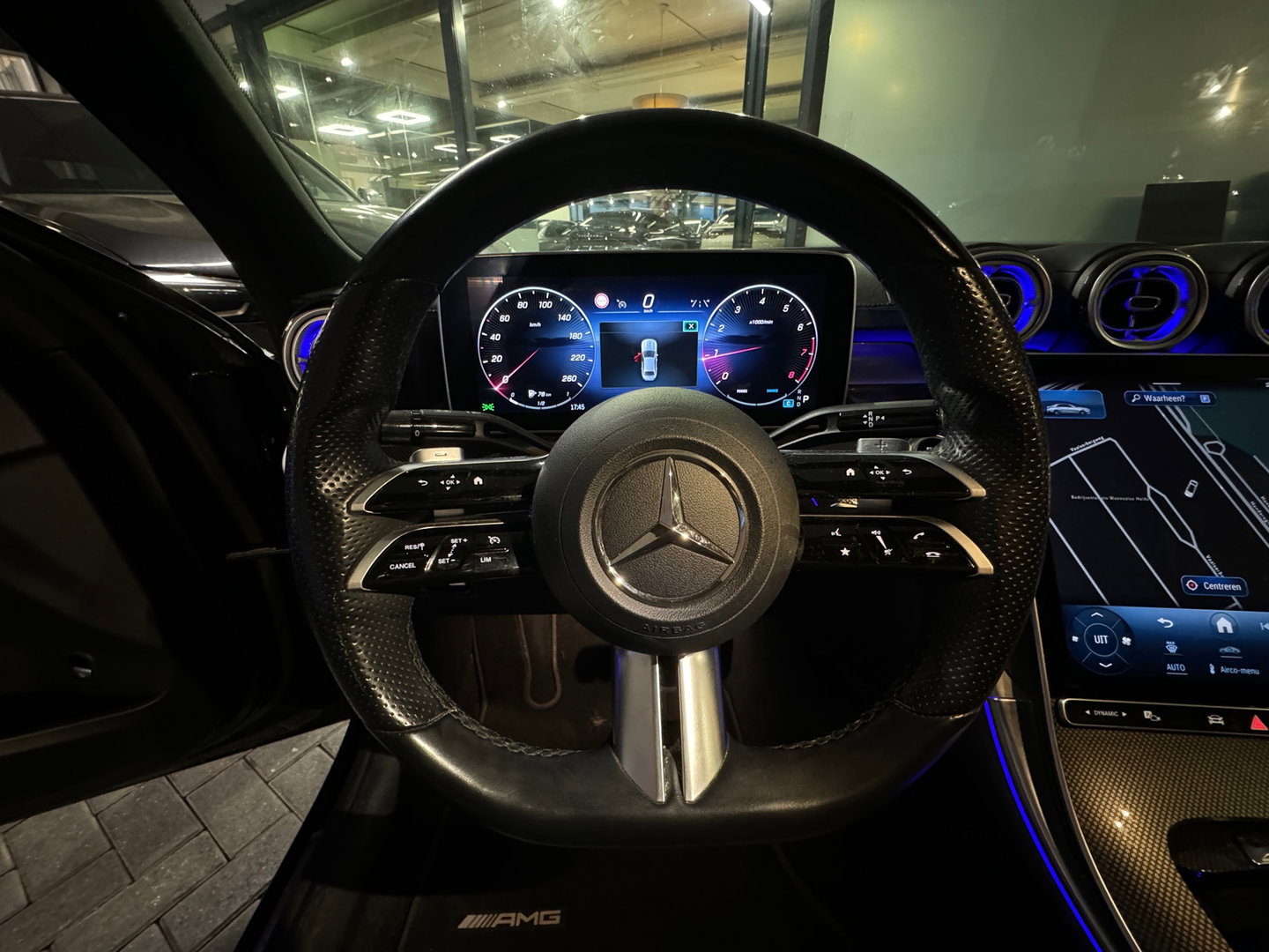 Mercedes-Benz C-Klasse 180 AMG Line Volleer|Night|Sfeer|NAP