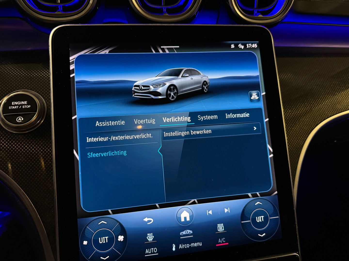 Mercedes-Benz C-Klasse 180 AMG Line Volleer|Night|Sfeer|NAP