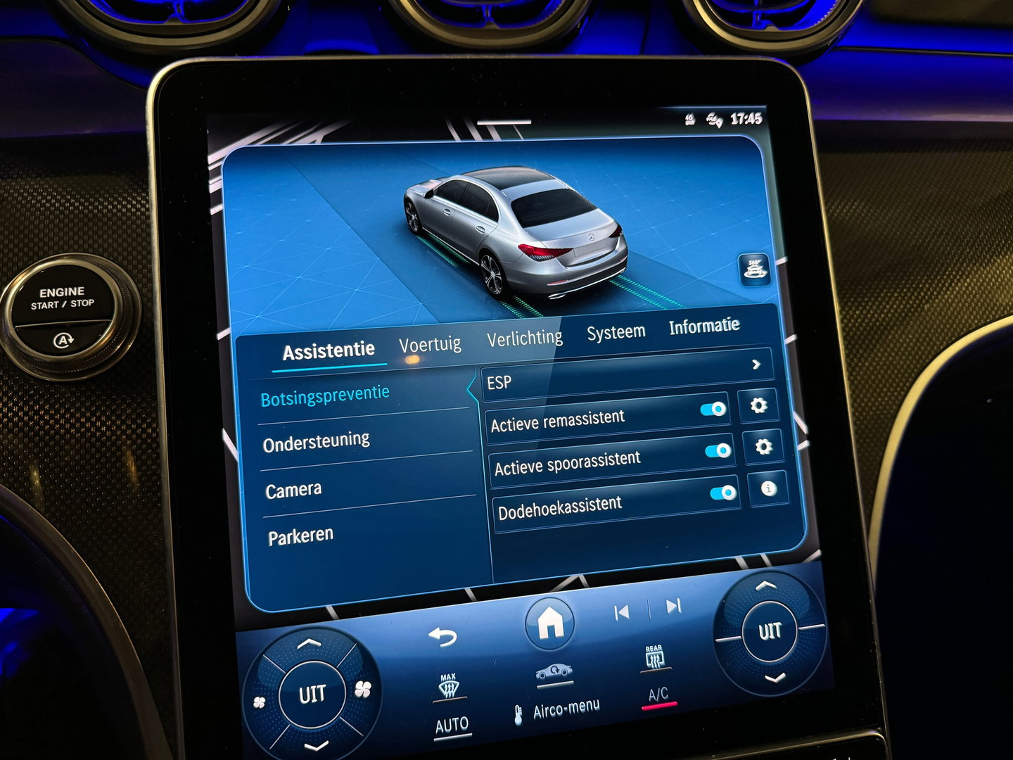 Mercedes-Benz C-Klasse 180 AMG Line Volleer|Night|Sfeer|NAP