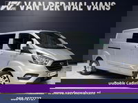 Ford Transit Custom - 2.0 TDCI 130pk Automaat L2H1 Dubbele Cabine Euro6 Airco | 2x Zijdeur | 5-Zits | Navigatie | Camera LED, Cruisecontrol, Stoelverwarming, Verwarmde voorruit, Trekhaak, Parkeersensoren