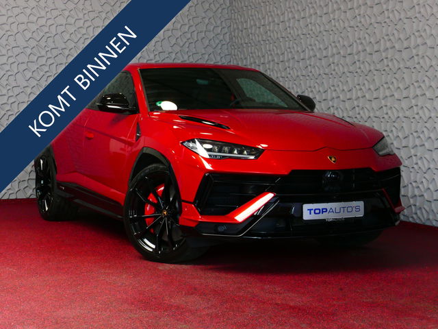 Lamborghini Urus - S 4.0 V8 S 666 PK BTW ALLE OPTIES B&O CARBON PACK PANO 23'' KERAMISCH PPF MASSAGE STOELVENTILATIE STOEL/STUUR VERW BLACK PACK CARBON MOTORKAP