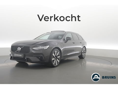 Volvo V90 2.0 T6 Plug-in hybrid AWD Ultra Dark | Pano-dak | Head-up | 360 camera | Elek. stoelen | H&K Audio |