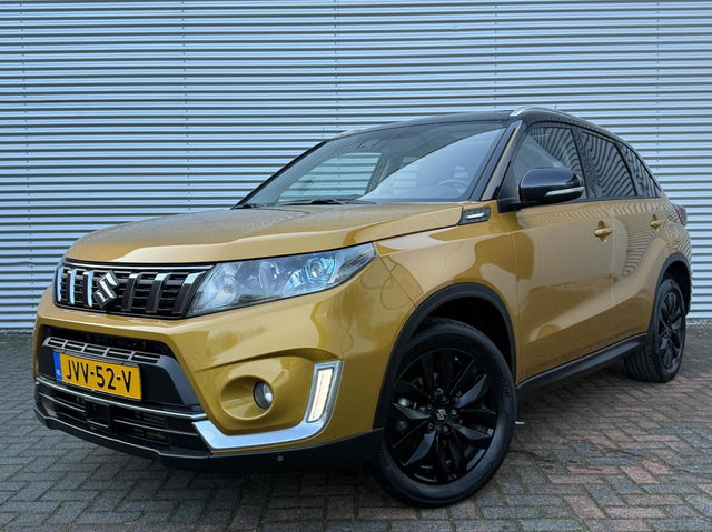 Suzuki Vitara - 1.0 Boosterjet glx Vol Opties Airco Carplay 19 Eerste Eigenaar Led Pdc Leer Panodak Led Xexon Cruise Camera Uniek 49812 KM Gereden Nieuwe Apk