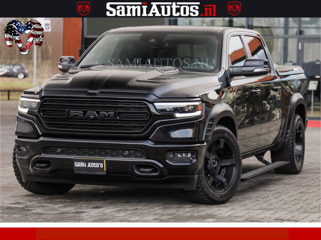 Dodge Ram Pick-Up - LIMITED HULK PACK | BLACK OPS | BTW VRIJ MARGE | 5.7 V8 HEMI | BOM VOL | CREW CAB 5 PERSOONS | DUBBELE CABINE | GRIJSKENTEKEN | DC | BTW EN BPM VRIJ !!