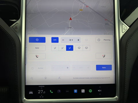 Tesla Model X 75D Base 7-Pers. [ 3-Fase-17kW ] {SOH-88%} Aut. *PANO-WINDOW | AUTOPILOT | LEATHER-FABRIC | TOPVIEW | NAVI-FULLMAP | FULL-LED | AIRSUSPENSION | DIGI-COCKPIT | KEYLESS | CAMERA | DAB+ | HEATED-COMFORTSEATS | 20''ALU*