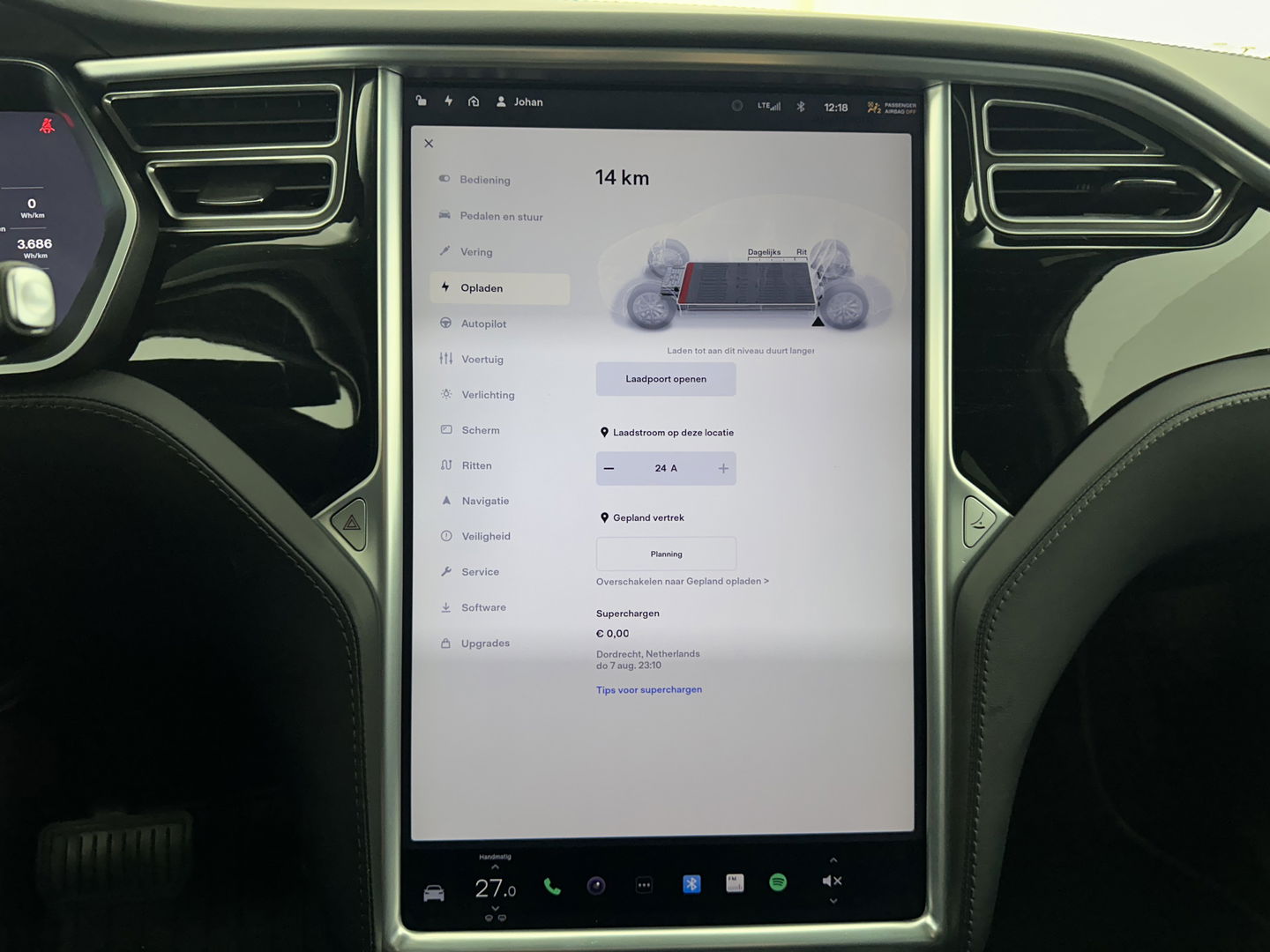 Tesla Model X 75D Base 7-Pers. [ 3-Fase-17kW ] {SOH-88%} Aut. *PANO-WINDOW | AUTOPILOT | LEATHER-FABRIC | TOPVIEW | NAVI-FULLMAP | FULL-LED | AIRSUSPENSION | DIGI-COCKPIT | KEYLESS | CAMERA | DAB+ | HEATED-COMFORTSEATS | 20''ALU*