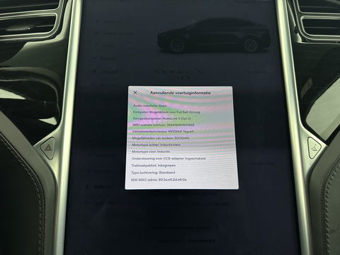 Tesla Model X 75D Base 7-Pers. [ 3-Fase-17kW ] {SOH-88%} Aut. *PANO-WINDOW | AUTOPILOT | LEATHER-FABRIC | TOPVIEW | NAVI-FULLMAP | FULL-LED | AIRSUSPENSION | DIGI-COCKPIT | KEYLESS | CAMERA | DAB+ | HEATED-COMFORTSEATS | 20''ALU*