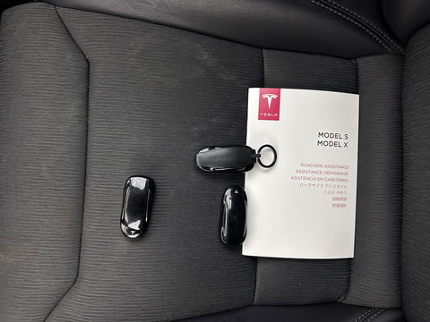 Tesla Model X 75D Base 7-Pers. [ 3-Fase-17kW ] {SOH-88%} Aut. *PANO-WINDOW | AUTOPILOT | LEATHER-FABRIC | TOPVIEW | NAVI-FULLMAP | FULL-LED | AIRSUSPENSION | DIGI-COCKPIT | KEYLESS | CAMERA | DAB+ | HEATED-COMFORTSEATS | 20''ALU*