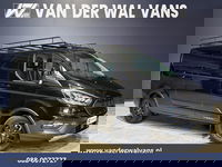 Ford Transit Custom - 2.0 TDCI 131pk L2H1 Euro6 Airco | Imperiaal | Camera | Navigatie | 2800kg Trekhaak | LED Apple Carplay, Cruisecontrol, Stoelverwarming, Verwarmde voorruit, Leder, LM velgen, Parkeersensoren, Bijrijdersbank