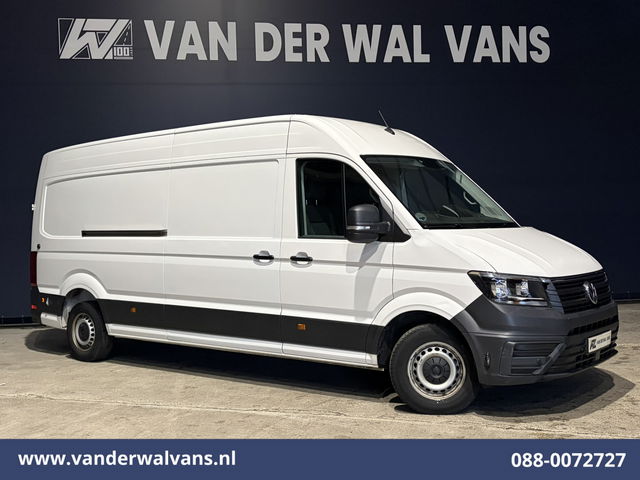 Volkswagen Crafter - 2.0 TDI 141pk L4H3 L3H2 Euro6 Airco | 3000kg Trekhaak | Camera | Apple Carplay | Cruisecontrol Android Auto, Chauffeursstoel, Parkeersensoren, Bijrijdersbank