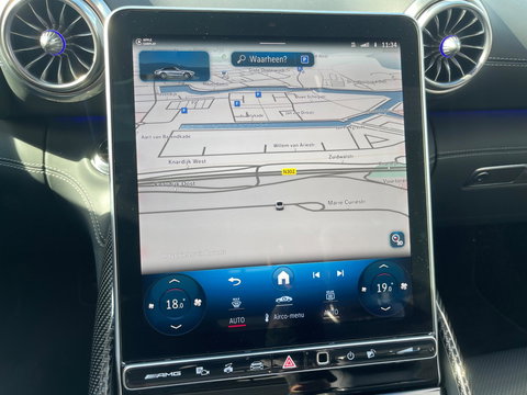 Mercedes-Benz SL-Klasse Roadster AMG 43 V-8-Styling *Night-Pakket*Burmester Carbon Head-Up