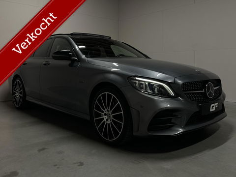 Mercedes-Benz C-Klasse 300e 4MATIC AMG Pano Burmester 360° Luchtvering
