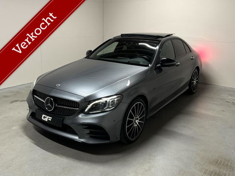 Mercedes-Benz C-Klasse 300e 4MATIC AMG Pano Burmester 360° Luchtvering