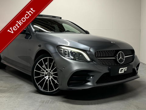 Mercedes-Benz C-Klasse 300e 4MATIC AMG Pano Burmester 360° Luchtvering