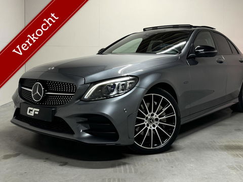 Mercedes-Benz C-Klasse 300e 4MATIC AMG Pano Burmester 360° Luchtvering