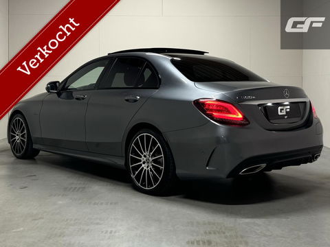 Mercedes-Benz C-Klasse 300e 4MATIC AMG Pano Burmester 360° Luchtvering