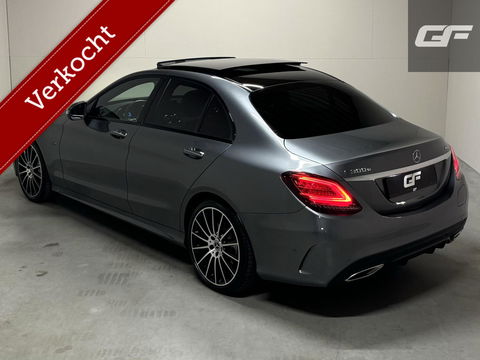 Mercedes-Benz C-Klasse 300e 4MATIC AMG Pano Burmester 360° Luchtvering