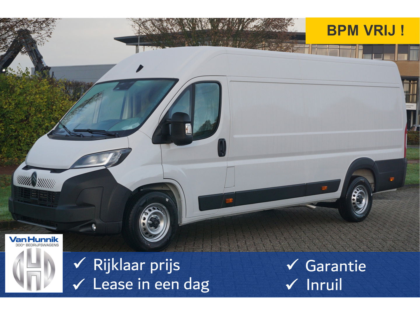 Citroën Jumper Heavy 2.2 180PK EAT8 Automaat L4H2 BPM VRIJ!! Airco, Camera, 3.0T Trekgewicht!! Nr. 584