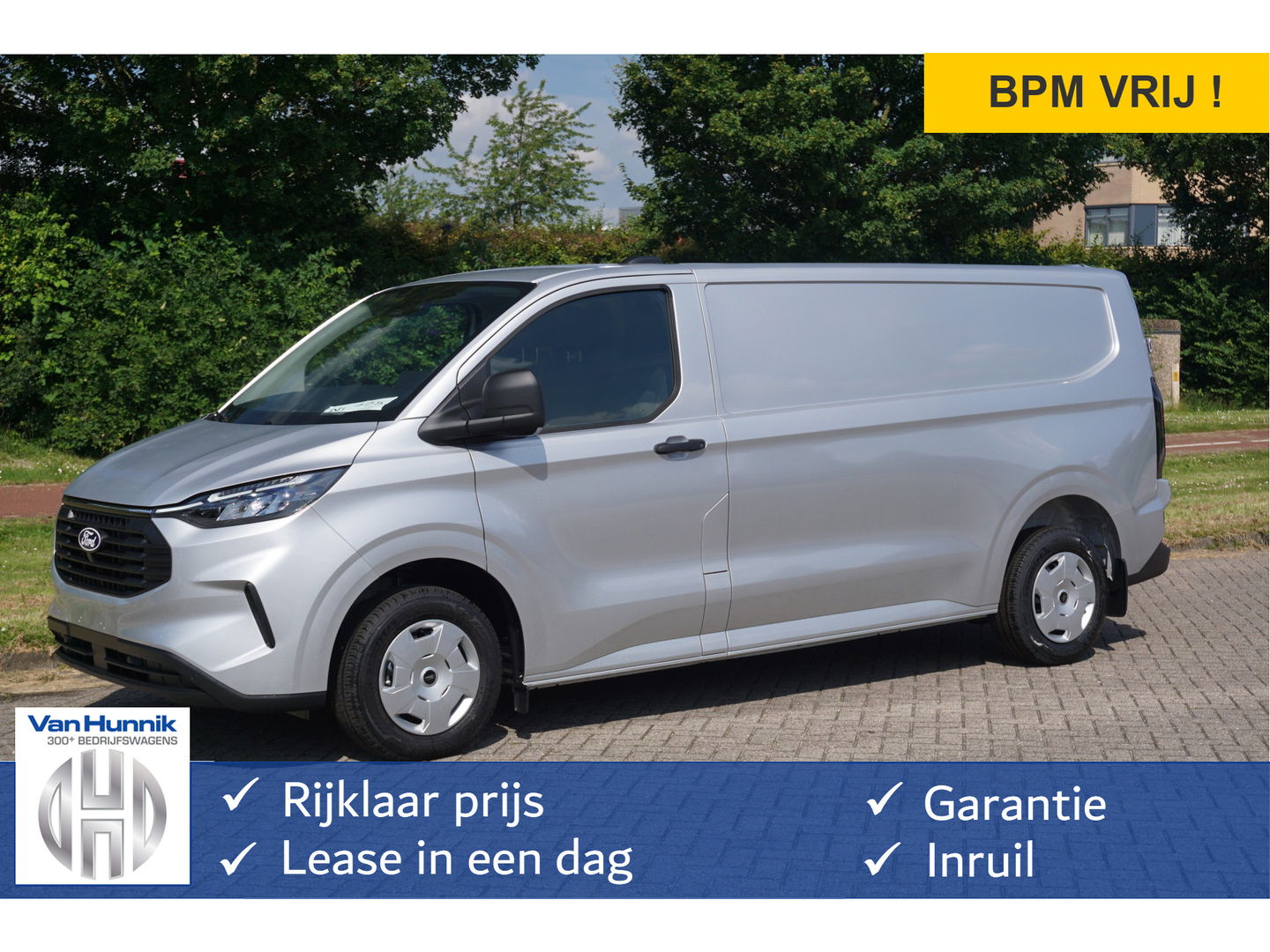 Ford Transit Custom 300L 136PK Trend BPM VRIJ!! 13" Sync Apple CP/Android A, Cam, LED!! NR. J430*