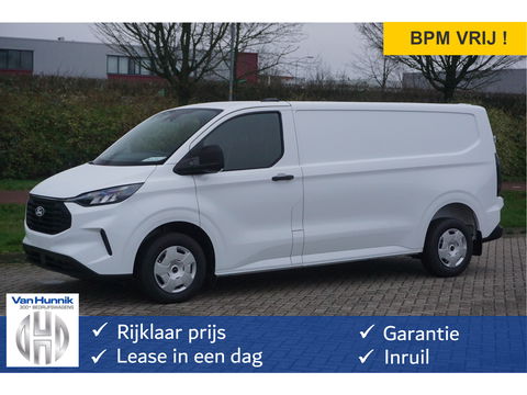 Ford Transit Custom 300L 136PK Trend BPM VRIJ!! 12" Scherm, Navi, Camera, Adap Cruise!! NR. GW01*