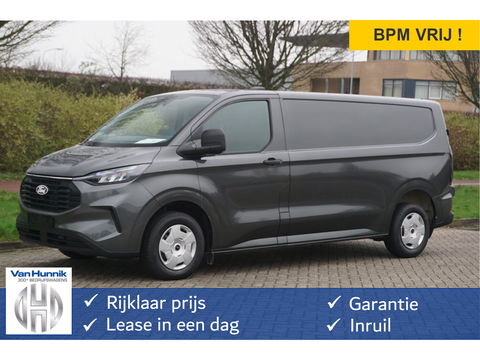 Ford Transit Custom 300L 136PK Trend BPM VRIJ!! 13" Sync Navi, Adap. Cruise, Cam, LED, Trekhaak!! NR. 264
